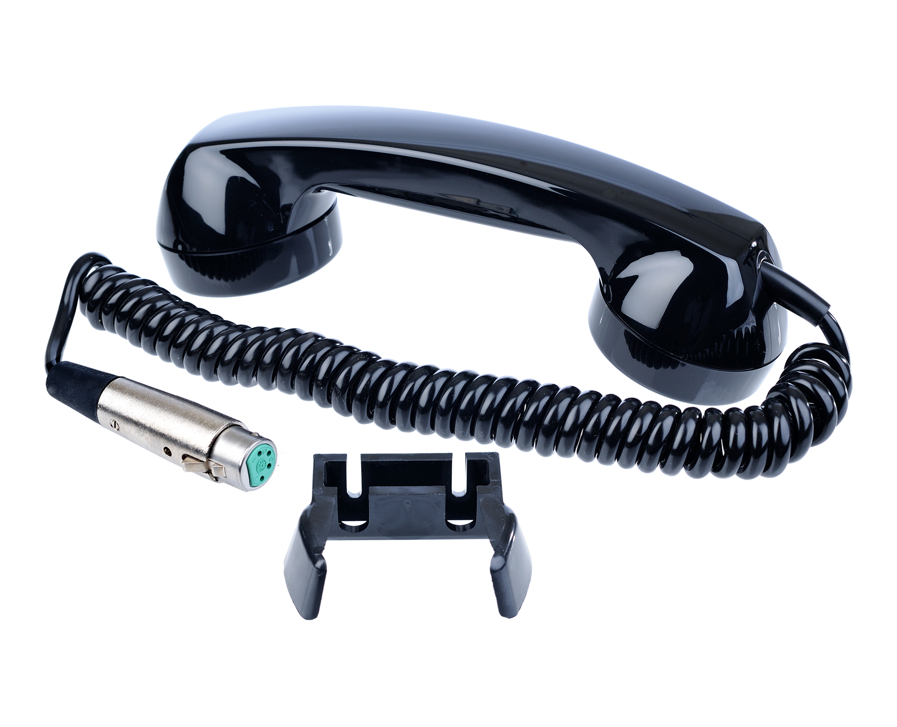 Clearcom HS-6 Black Telephone-Style Handset (4pin)